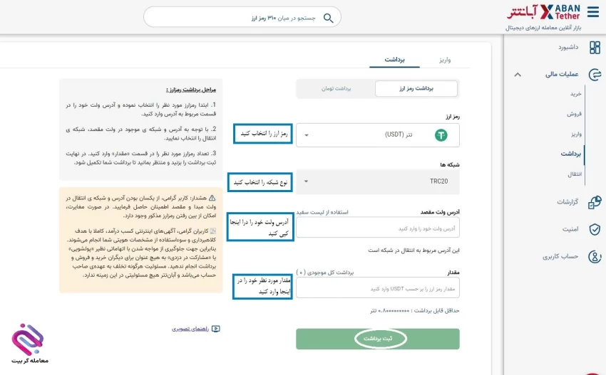 برداشت در آبانتتر