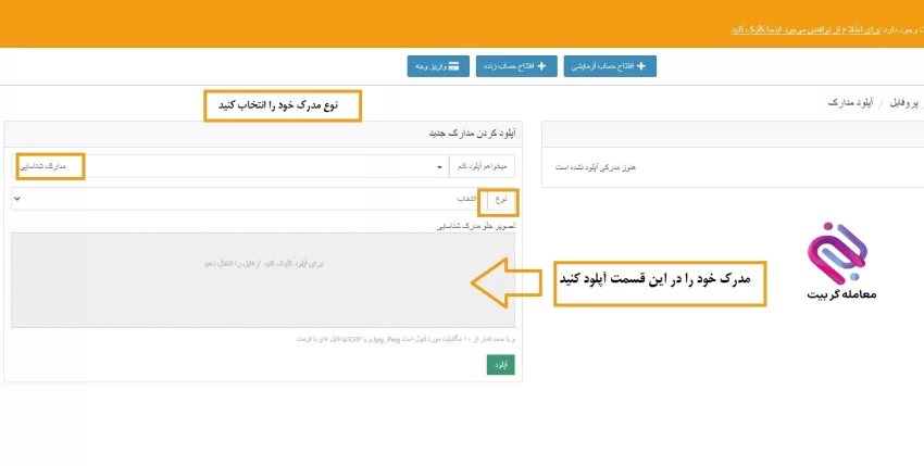 احراز هویت بروکر ارانته