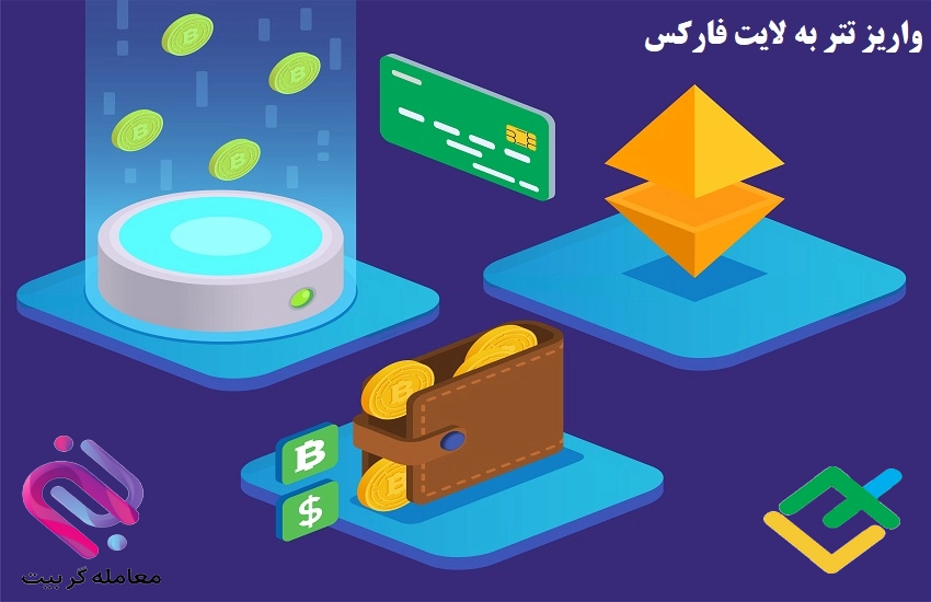 🪙نحوه واریز تتر به  لایت فارکس- آموزش واریز تتر به لایت فارکس🪙